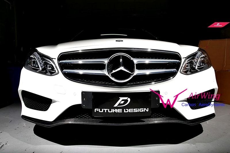Mercedes-Benz W212 Facelift- AMG carbon front insert 02
